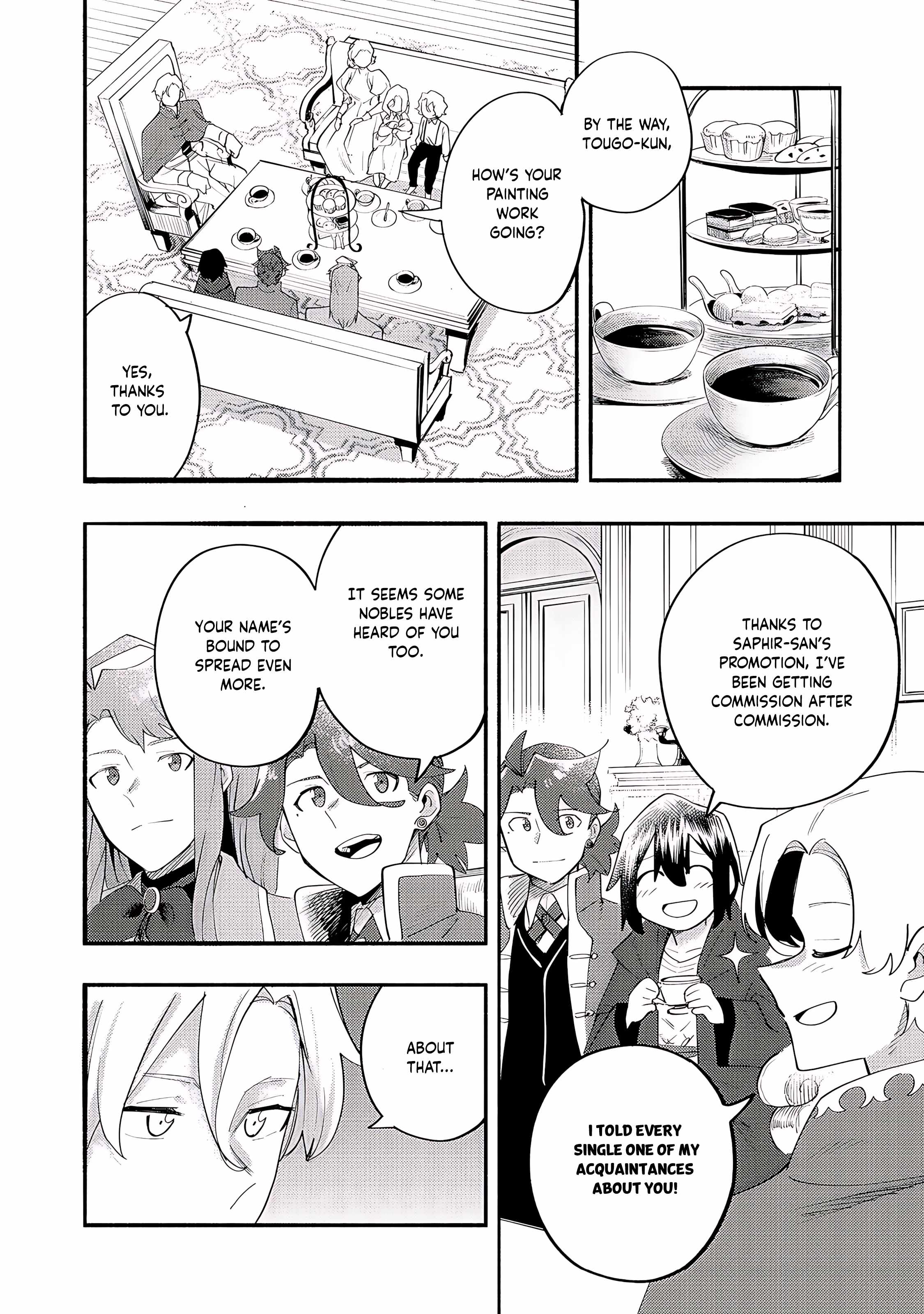 Kyou mo E ni Kaita Mochi ga Umai Chapter 38 - Page 9