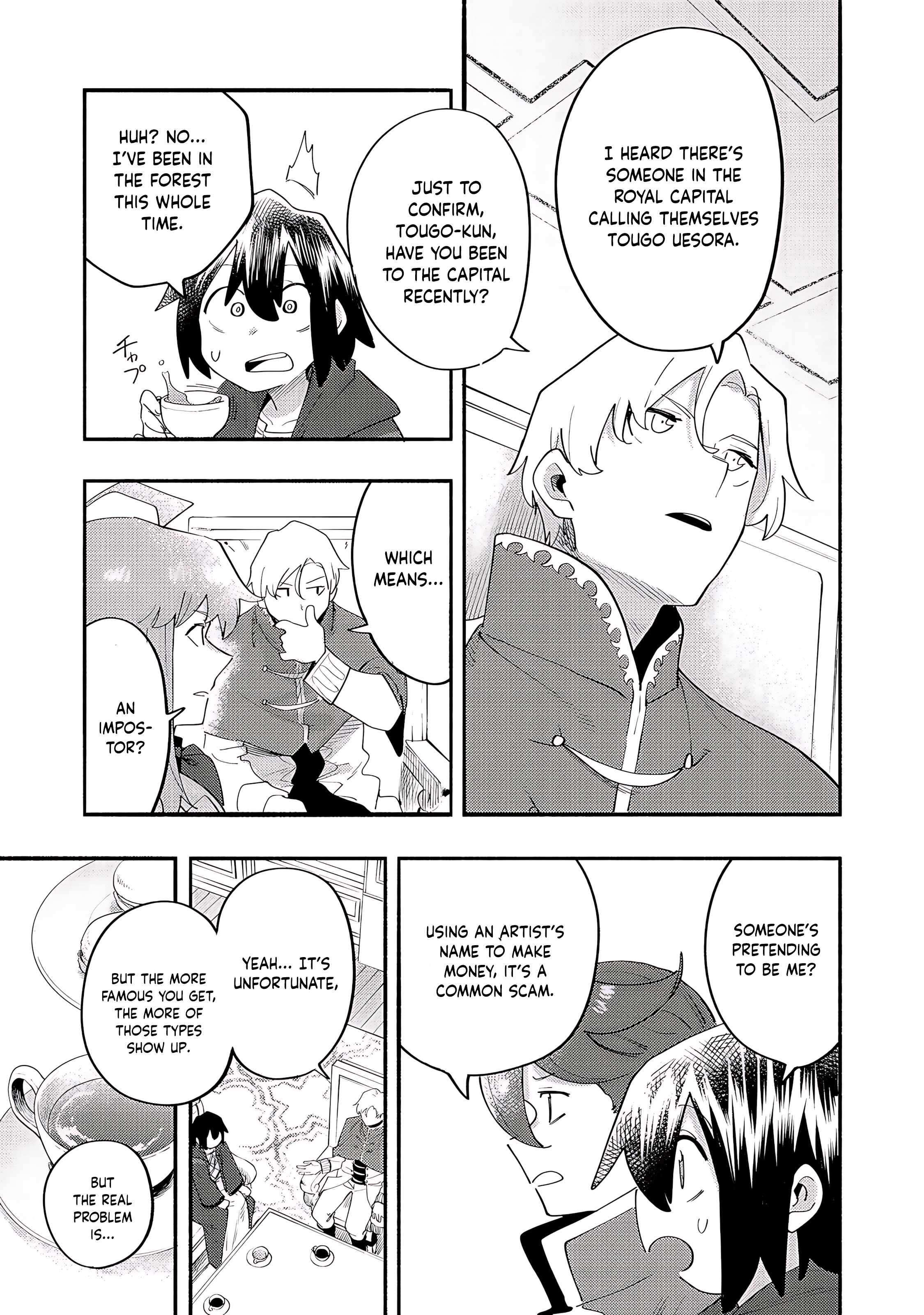 Kyou mo E ni Kaita Mochi ga Umai Chapter 38 - Page 10