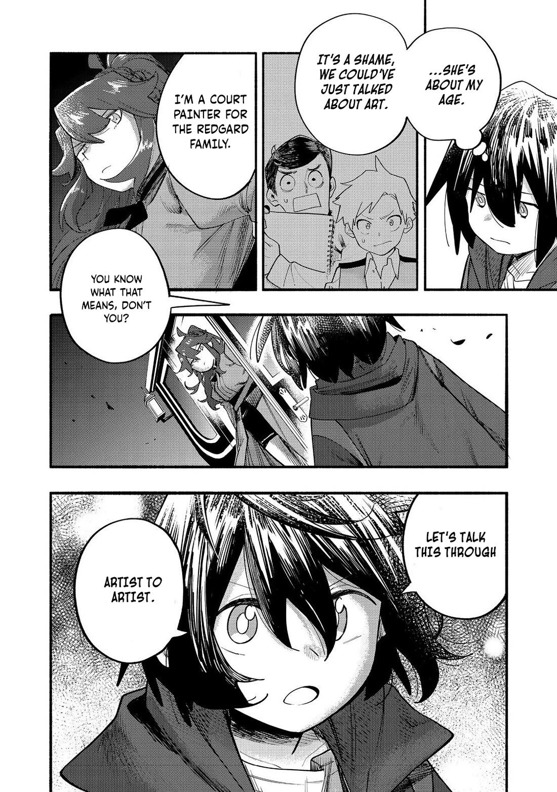 Kyou mo E ni Kaita Mochi ga Umai Chapter 39 - Page 35