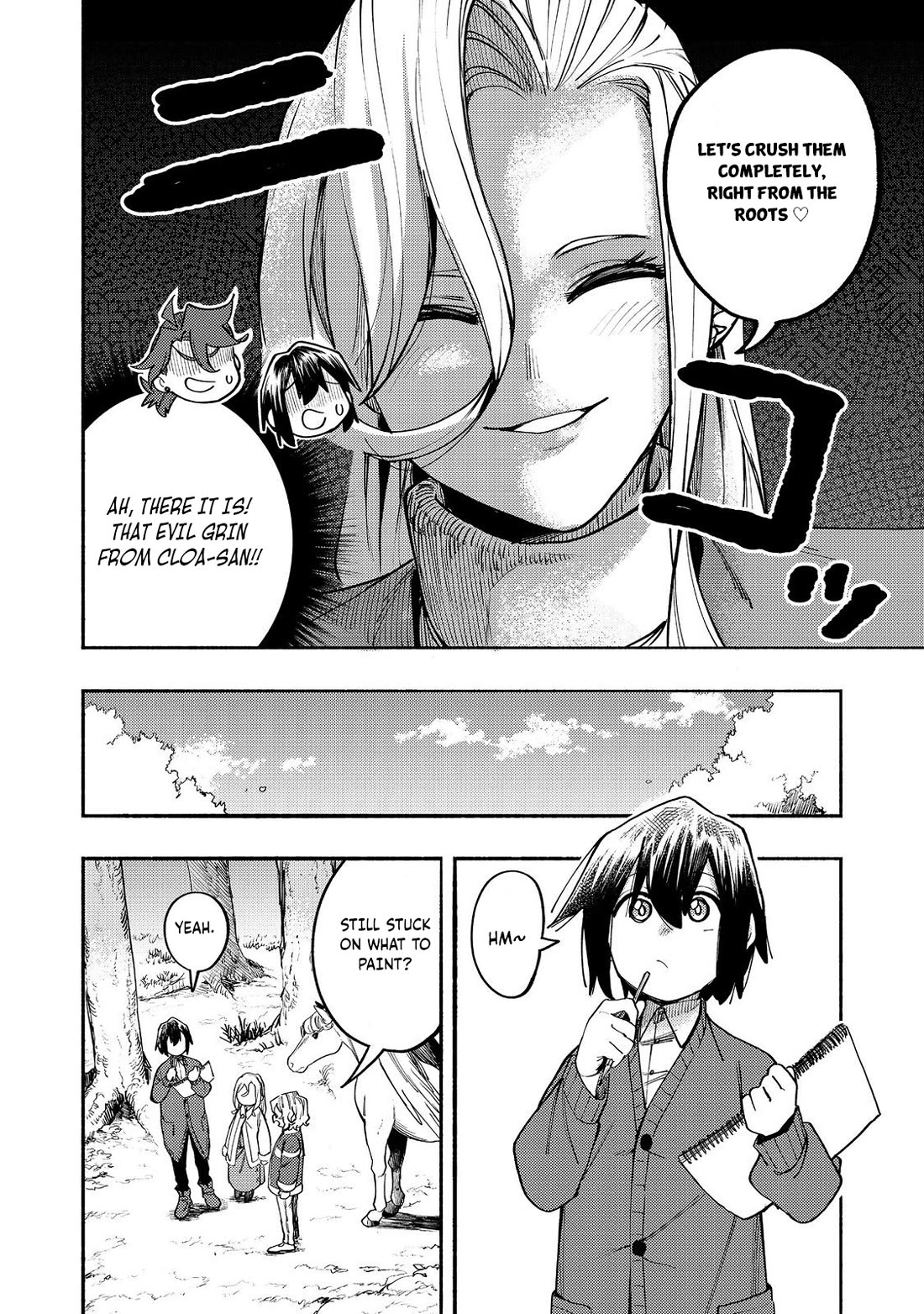 Kyou mo E ni Kaita Mochi ga Umai Chapter 40 - Page 23