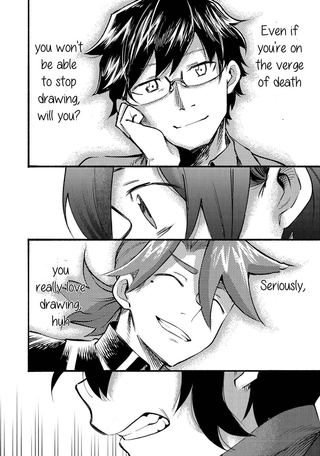 Kyou mo E ni Kaita Mochi ga Umai Chapter 7 - Page 35