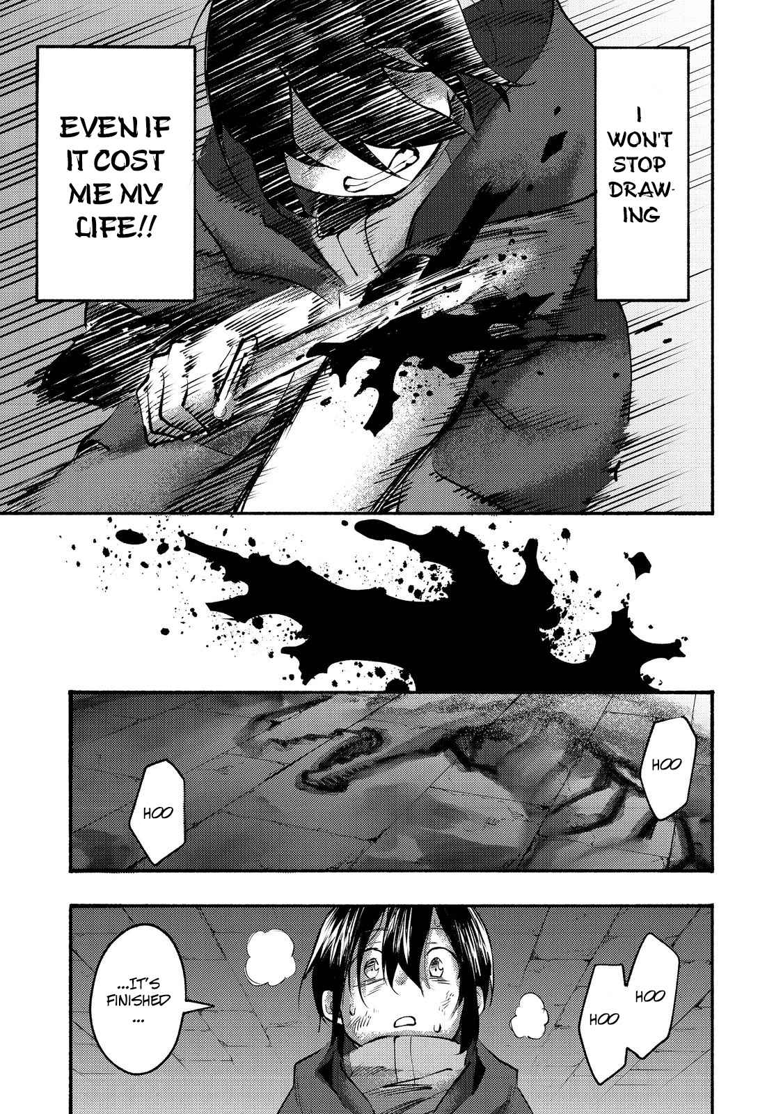 Kyou mo E ni Kaita Mochi ga Umai Chapter 7 - Page 38