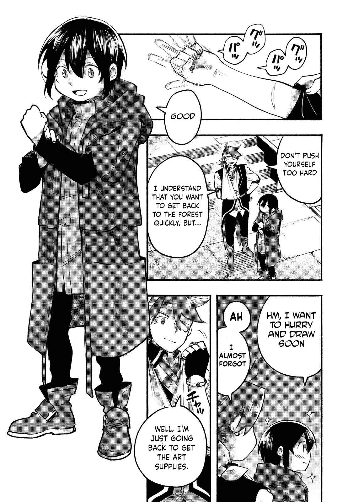 Kyou mo E ni Kaita Mochi ga Umai Chapter 8 - Page 16