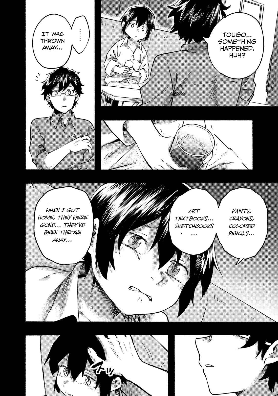 Kyou mo E ni Kaita Mochi ga Umai Chapter 9 - Page 12
