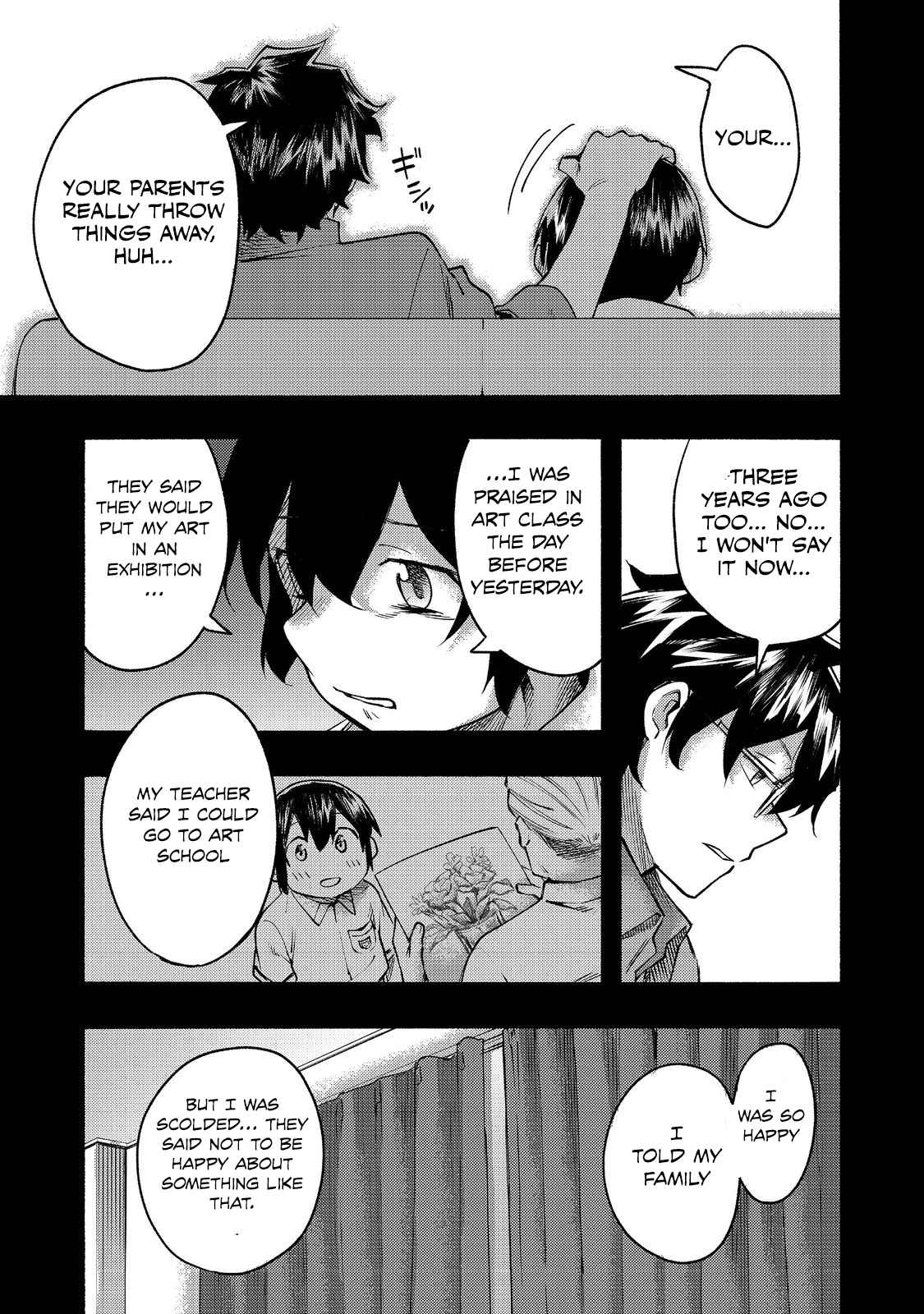 Kyou mo E ni Kaita Mochi ga Umai Chapter 9 - Page 13