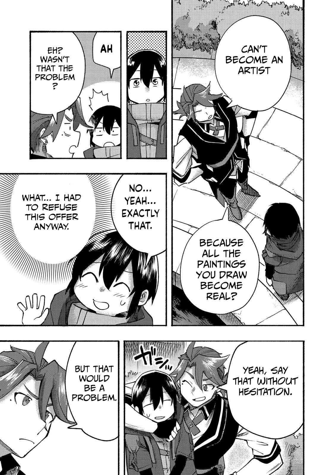 Kyou mo E ni Kaita Mochi ga Umai Chapter 9 - Page 19