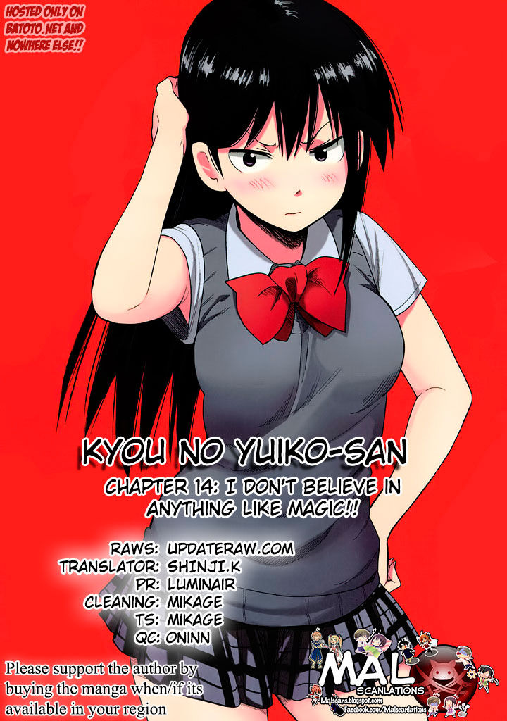Kyou no Yuiko-san Chapter 14 - Page 15