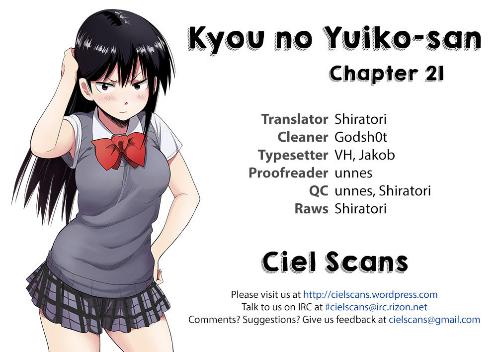 Kyou no Yuiko-san Chapter 21 - Page 1
