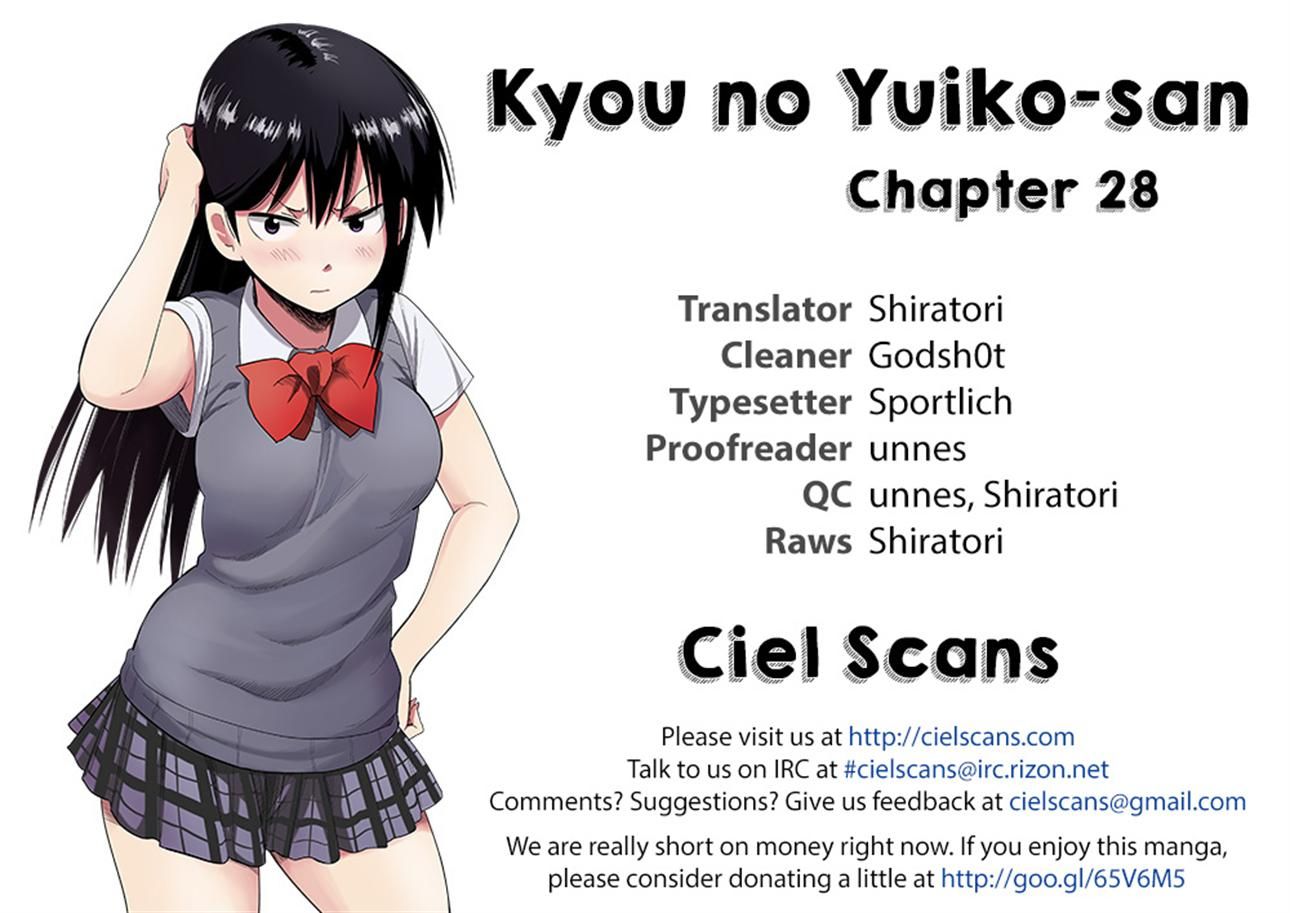 Kyou no Yuiko-san Chapter 28 - Page 16