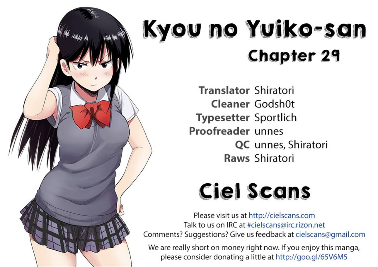 Kyou no Yuiko-san Chapter 29 - Page 19