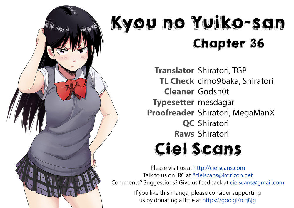 Kyou no Yuiko-san Chapter 36 - Page 1