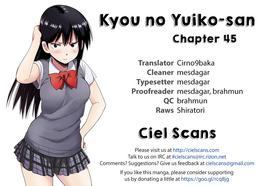 Kyou no Yuiko-san Chapter 45 - Page 1