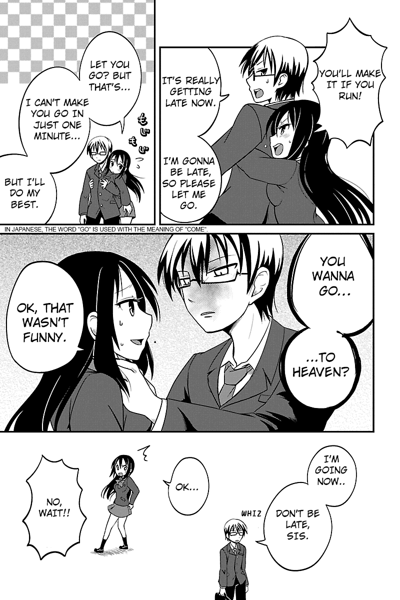 Kyoudai hodo Chikaku Tooimono wa Nai Chapter 1 - Page 11