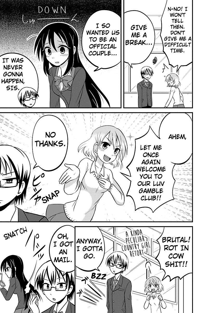 Kyoudai hodo Chikaku Tooimono wa Nai Chapter 12 - Page 7