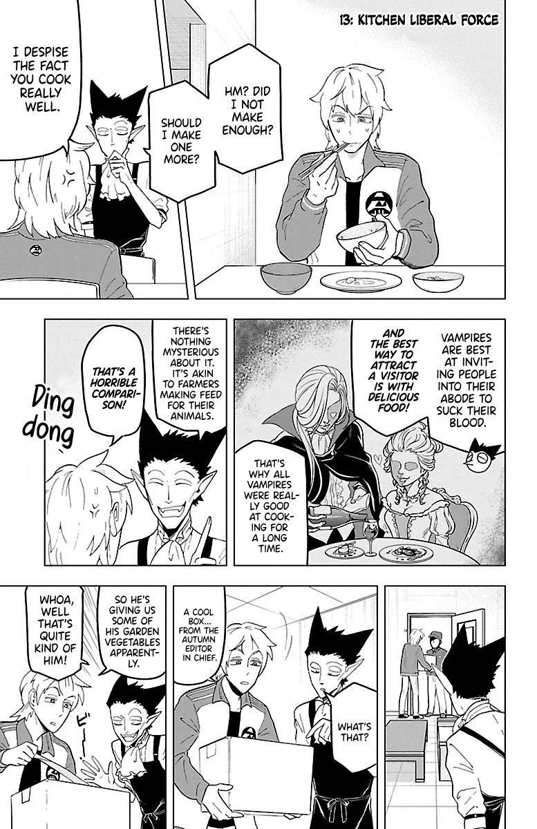 Kyuuketsuki Sugu Shinu Chapter 13 - Page 1
