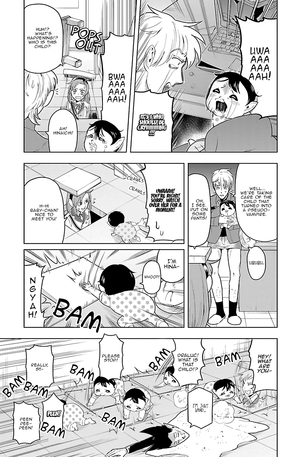Kyuuketsuki Sugu Shinu Chapter 61 - Page 7