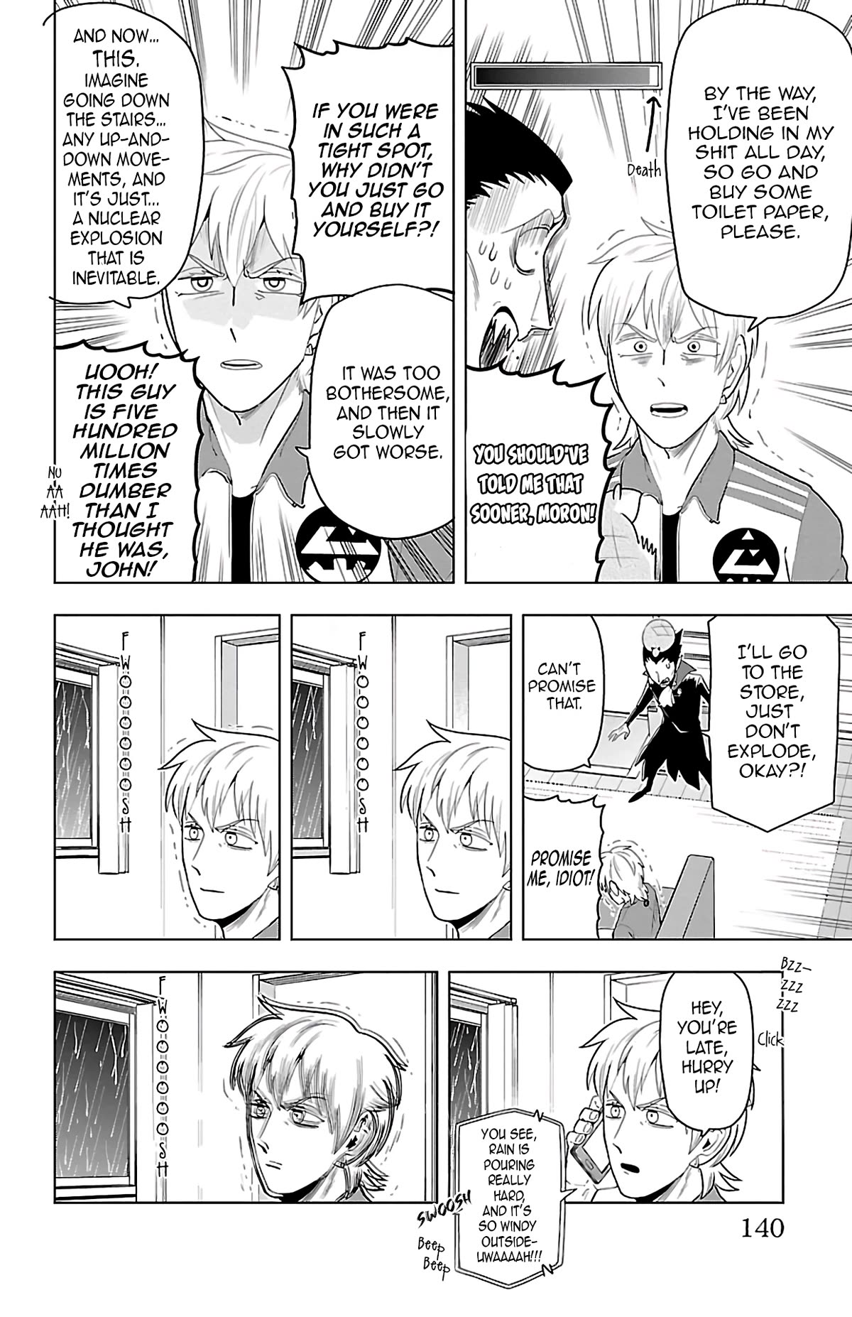 Kyuuketsuki Sugu Shinu Chapter 71 - Page 8