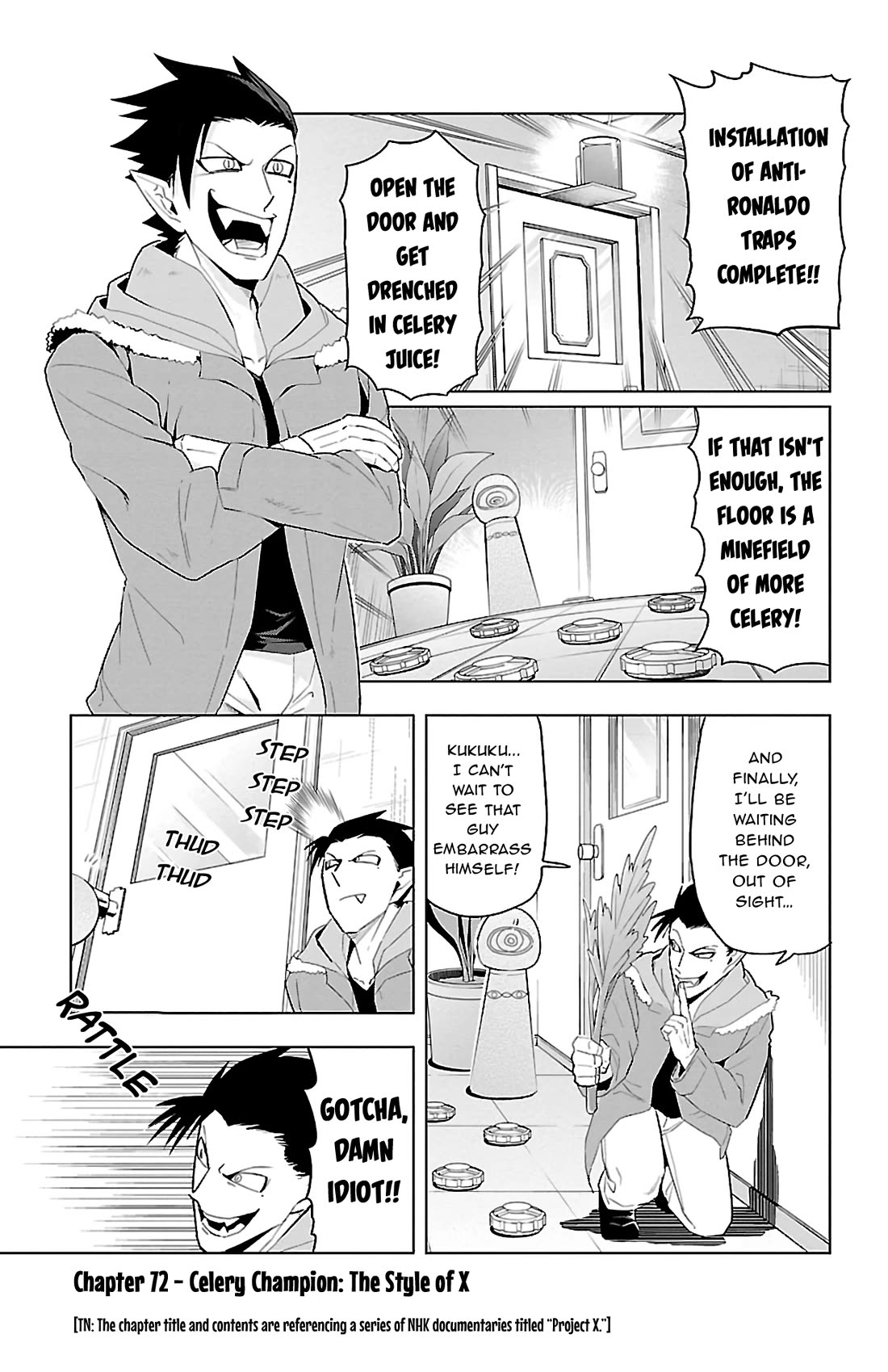 Kyuuketsuki Sugu Shinu Chapter 72 - Page 1