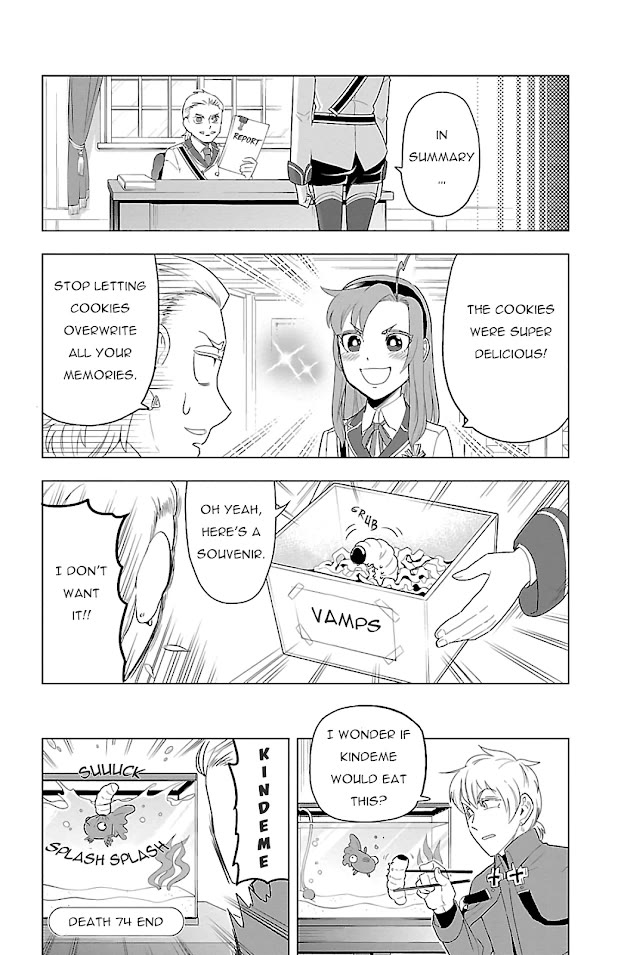 Kyuuketsuki Sugu Shinu Chapter 74 - Page 12