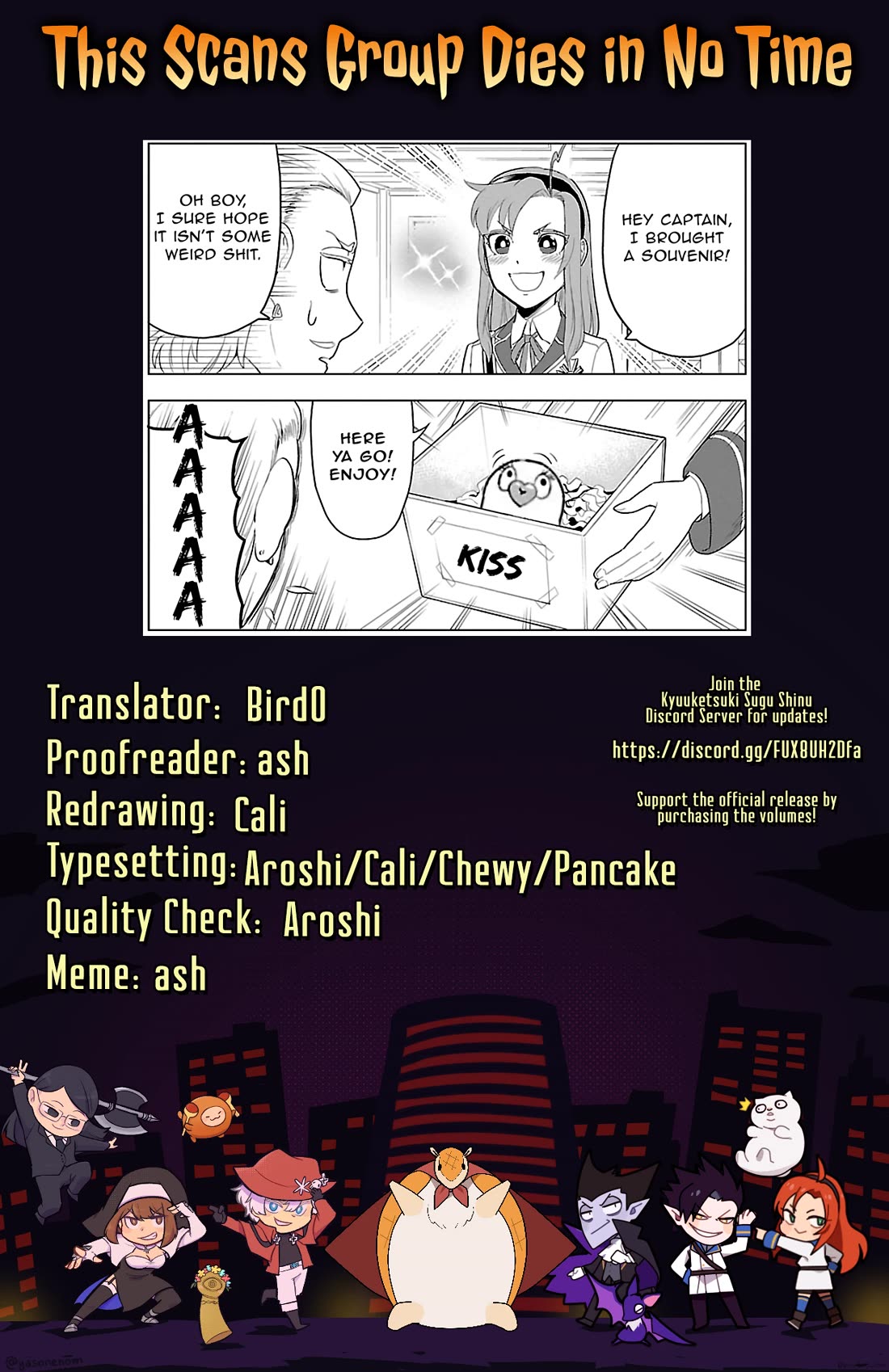 Kyuuketsuki Sugu Shinu Chapter 74 - Page 14
