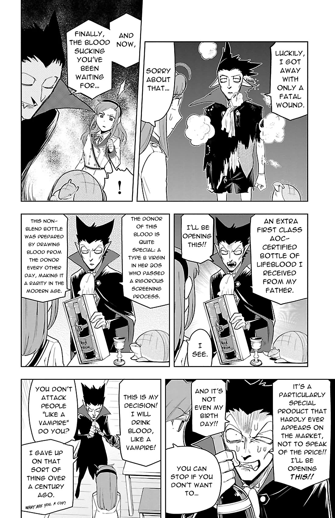 Kyuuketsuki Sugu Shinu Chapter 74 - Page 8