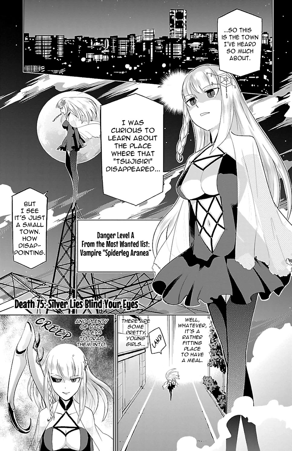 Kyuuketsuki Sugu Shinu Chapter 75 - Page 1