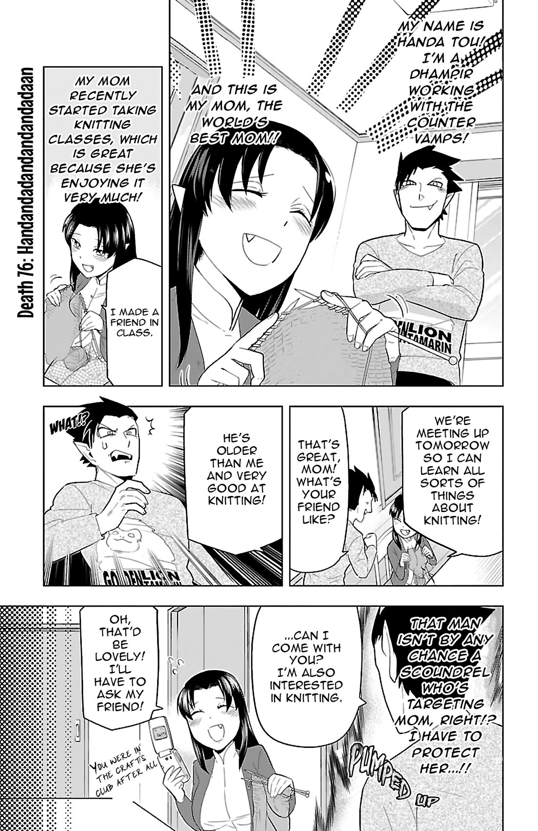 Kyuuketsuki Sugu Shinu Chapter 76 - Page 1