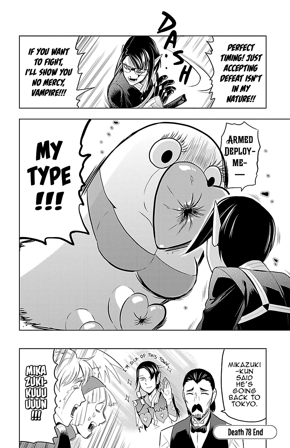 Kyuuketsuki Sugu Shinu Chapter 78 - Page 12