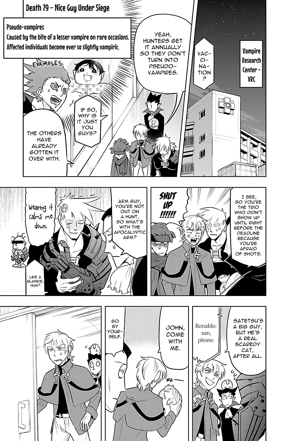 Kyuuketsuki Sugu Shinu Chapter 79 - Page 1
