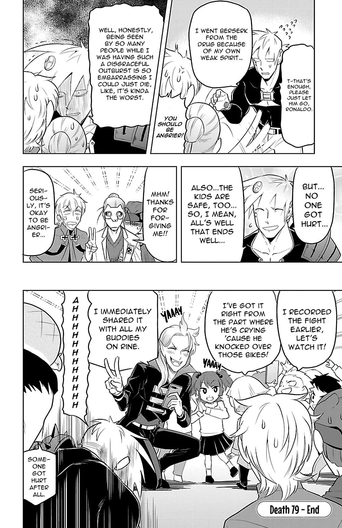 Kyuuketsuki Sugu Shinu Chapter 79 - Page 12