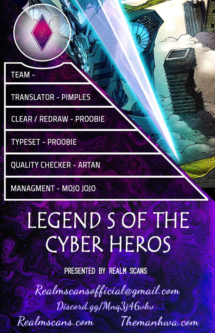 Legend of Cyber Heroes Chapter 10 - Page 1