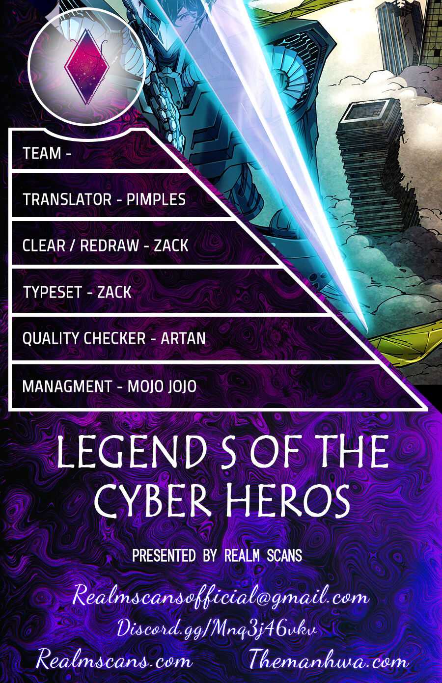 Legend of Cyber Heroes Chapter 11 - Page 1