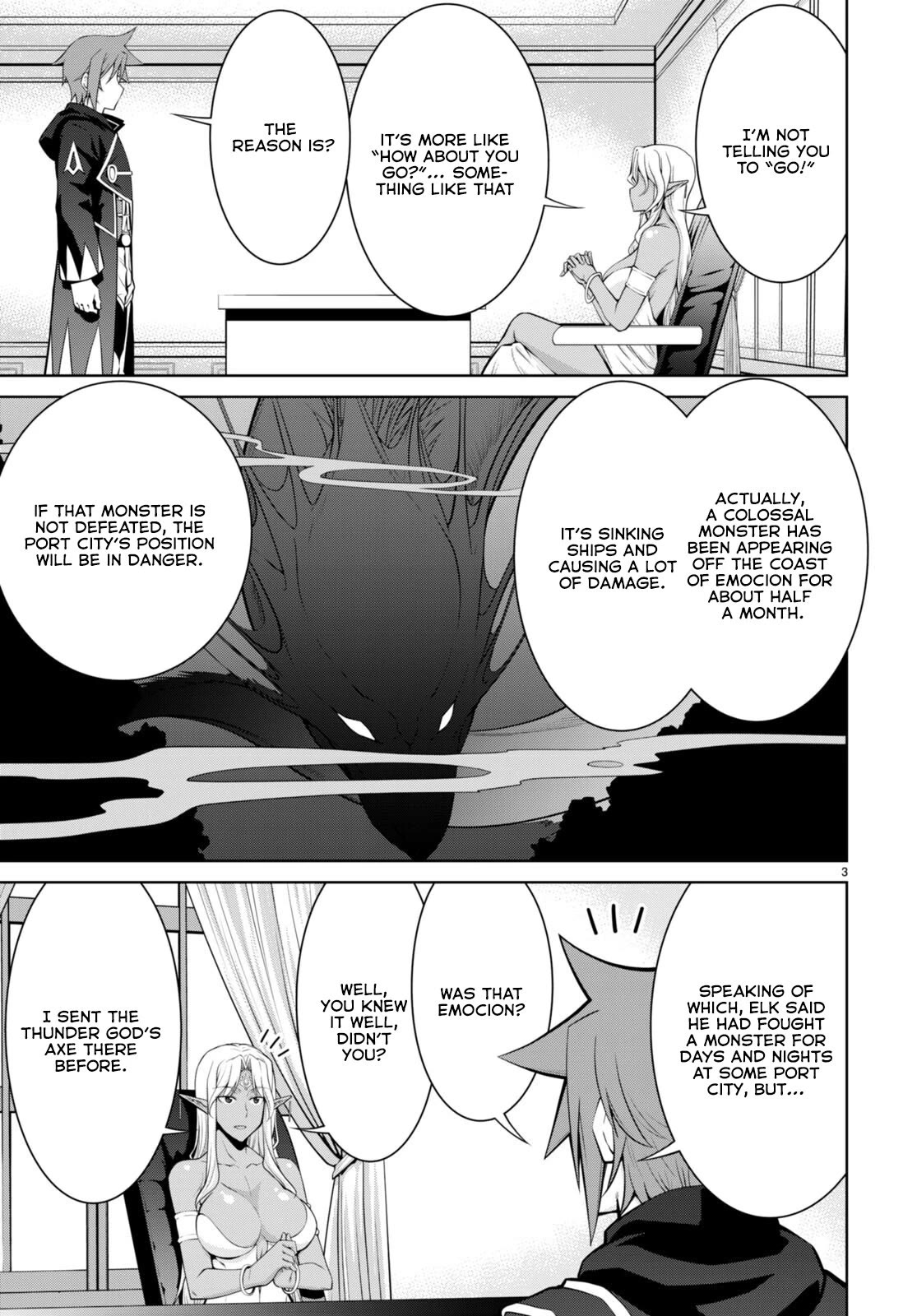 Legend (TAKANO Masaharu) Chapter 92 - Page 3