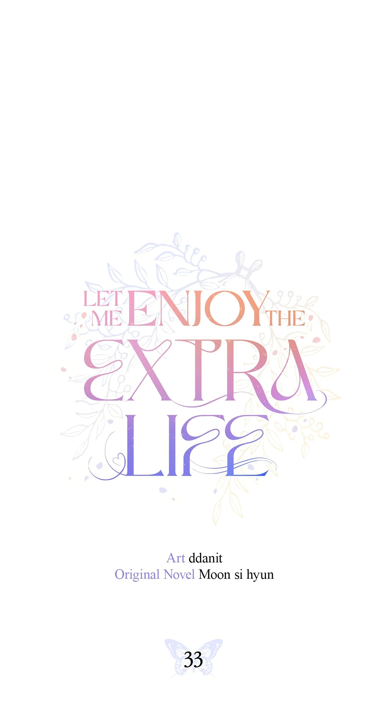 Let Me Enjoy the Extra Life Chapter 33 - Page 1