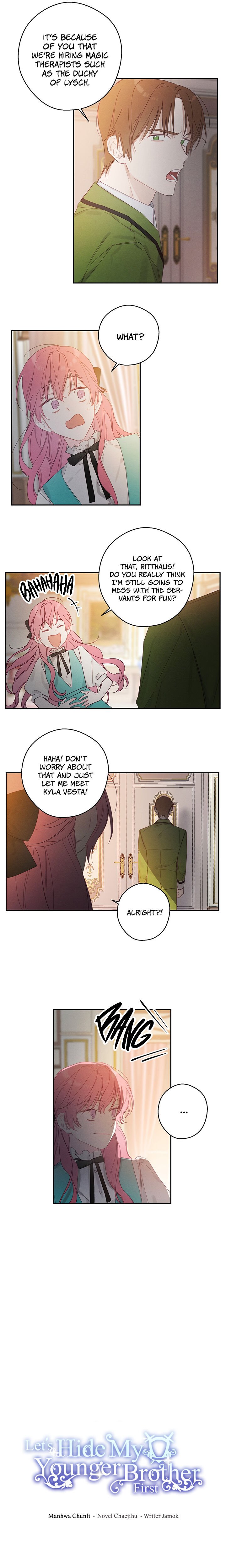 Let’s Hide My Younger Brother First Chapter 12 - Page 8
