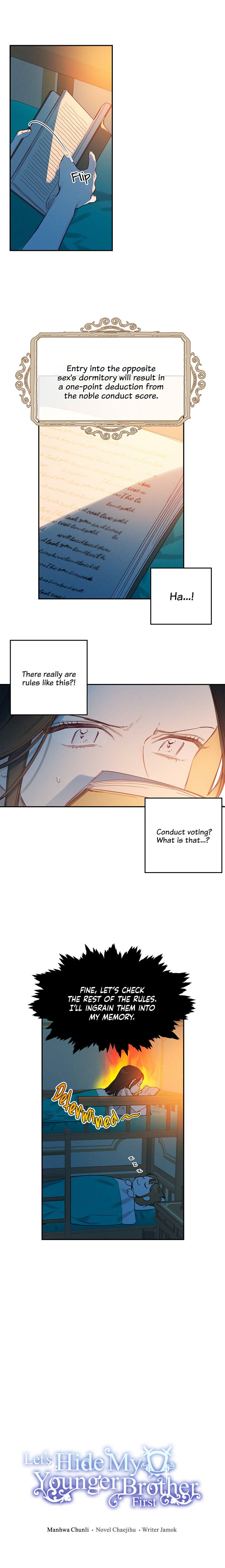 Let’s Hide My Younger Brother First Chapter 15 - Page 3