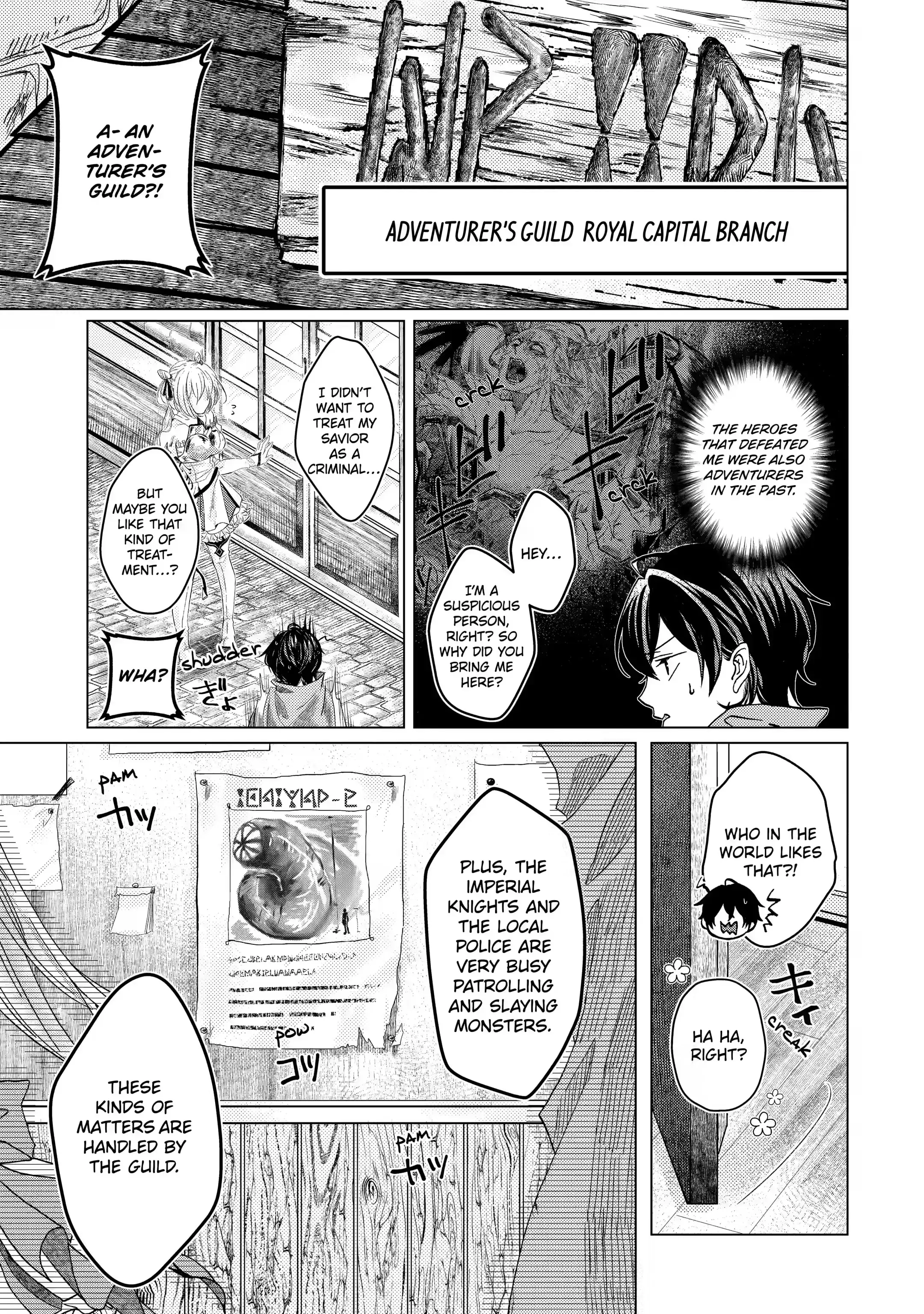Level 0 no Maou-sama, Isekai de Boukensha wo Hajimemasu Chapter 1.2 - Page 16