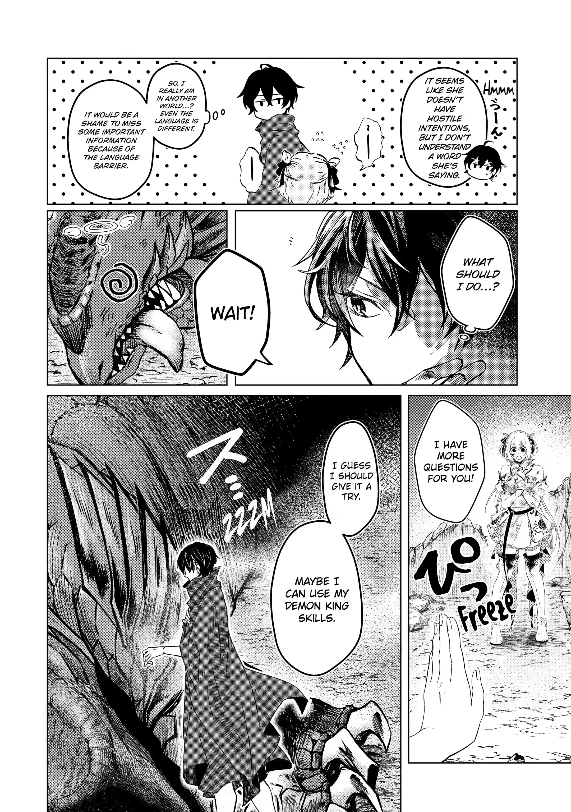 Level 0 no Maou-sama, Isekai de Boukensha wo Hajimemasu Chapter 1.2 - Page 3