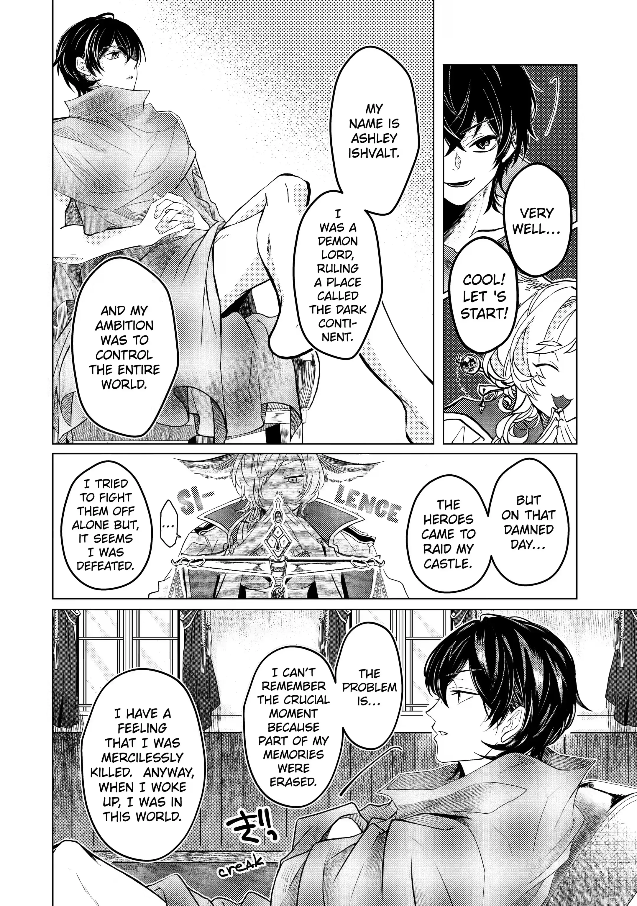 Level 0 no Maou-sama, Isekai de Boukensha wo Hajimemasu Chapter 1.2 - Page 21