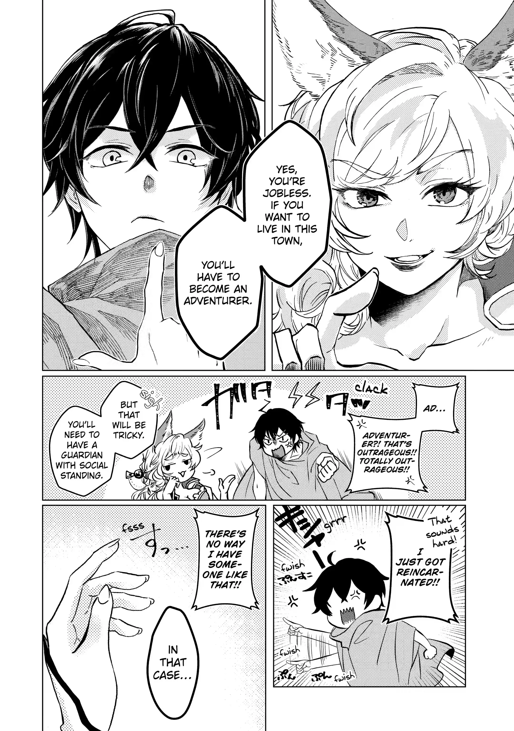 Level 0 no Maou-sama, Isekai de Boukensha wo Hajimemasu Chapter 1.3 - Page 2