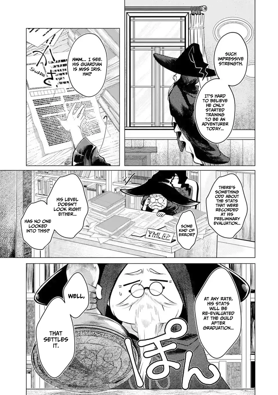 Level 0 no Maou-sama, Isekai de Boukensha wo Hajimemasu Chapter 1.4 - Page 8
