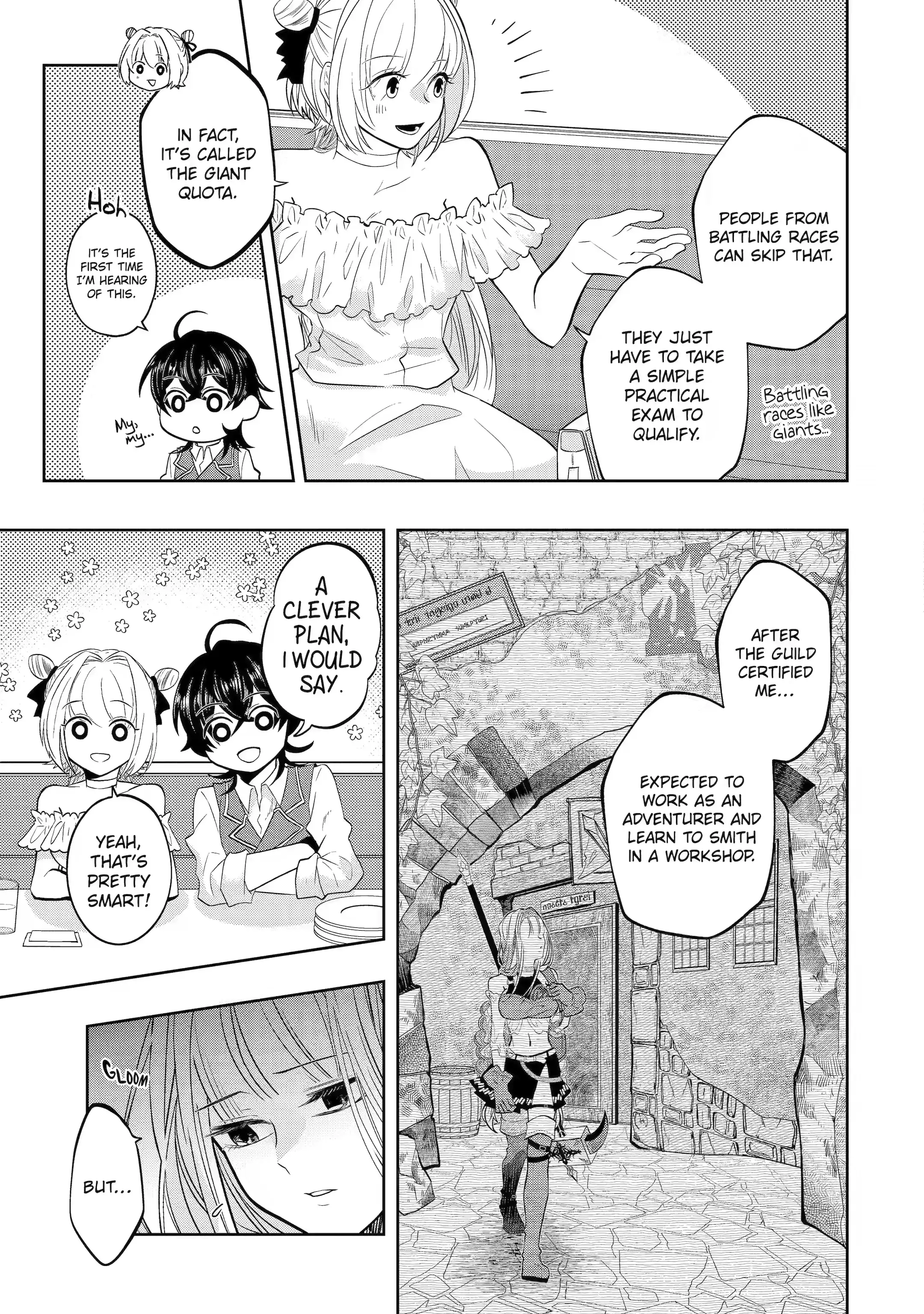 Level 0 no Maou-sama, Isekai de Boukensha wo Hajimemasu Chapter 17.3 - Page 3