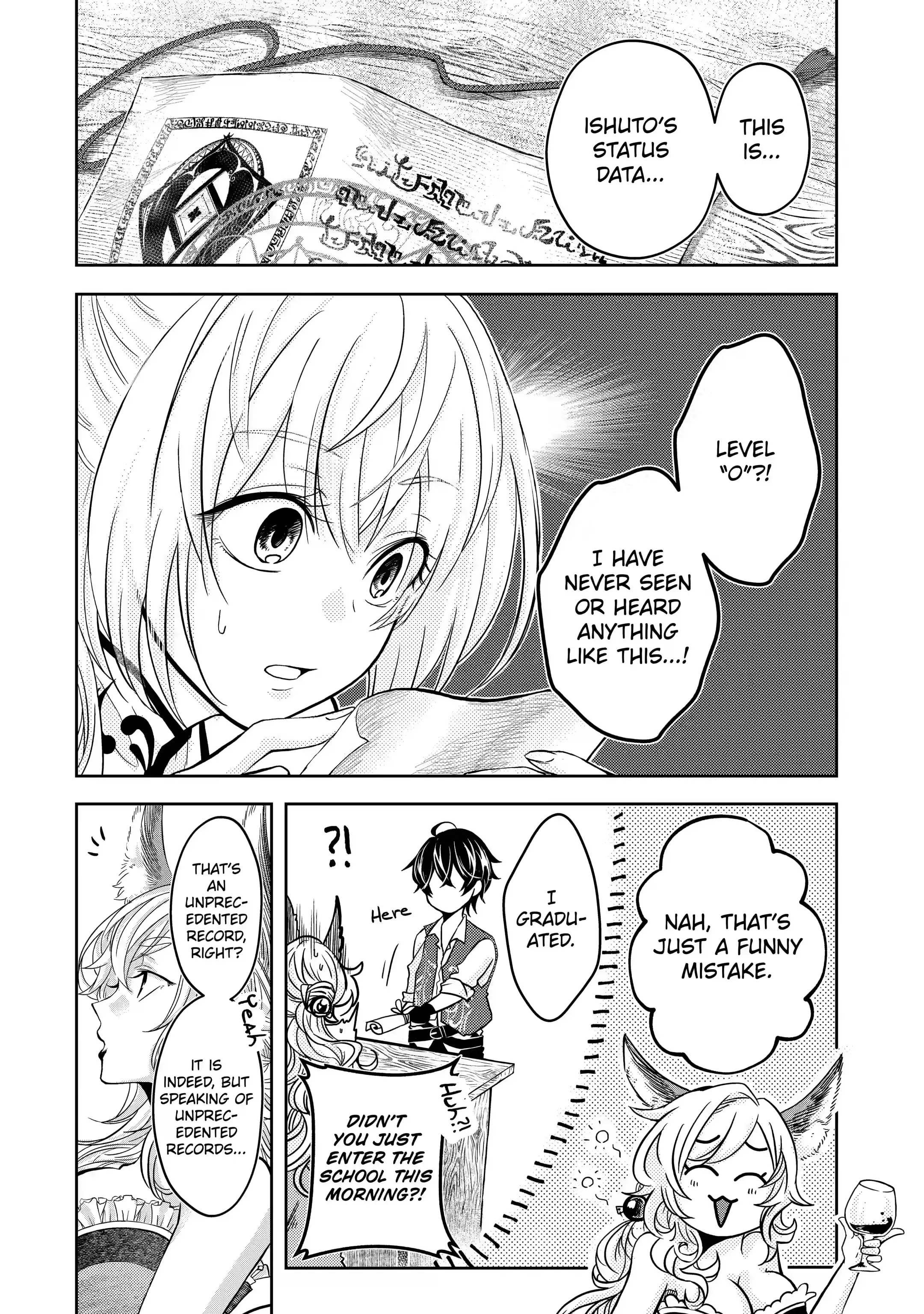 Level 0 no Maou-sama, Isekai de Boukensha wo Hajimemasu Chapter 2.1 - Page 4