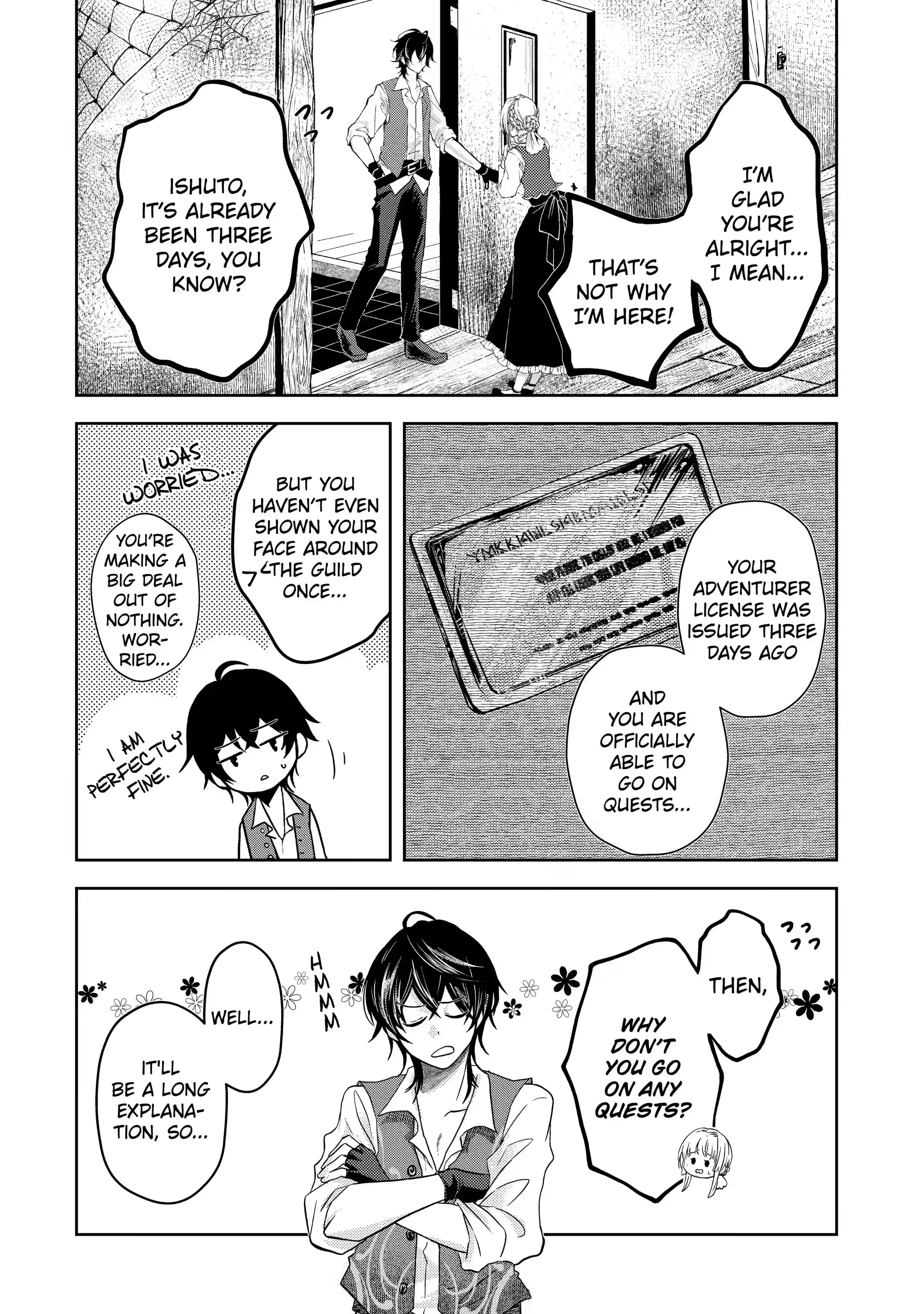 Level 0 no Maou-sama, Isekai de Boukensha wo Hajimemasu Chapter 3.1 - Page 14