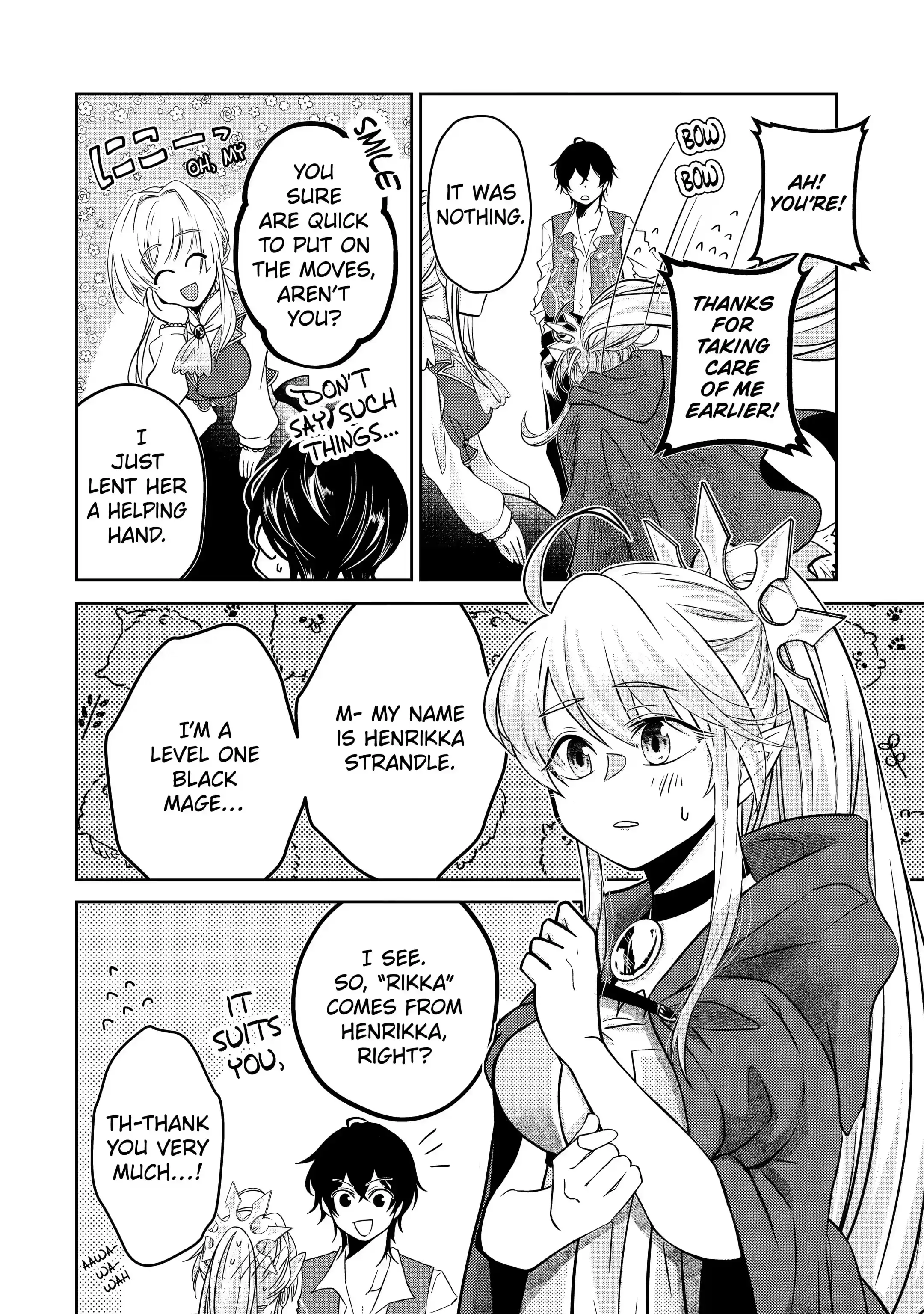 Level 0 no Maou-sama, Isekai de Boukensha wo Hajimemasu Chapter 3.2 - Page 7