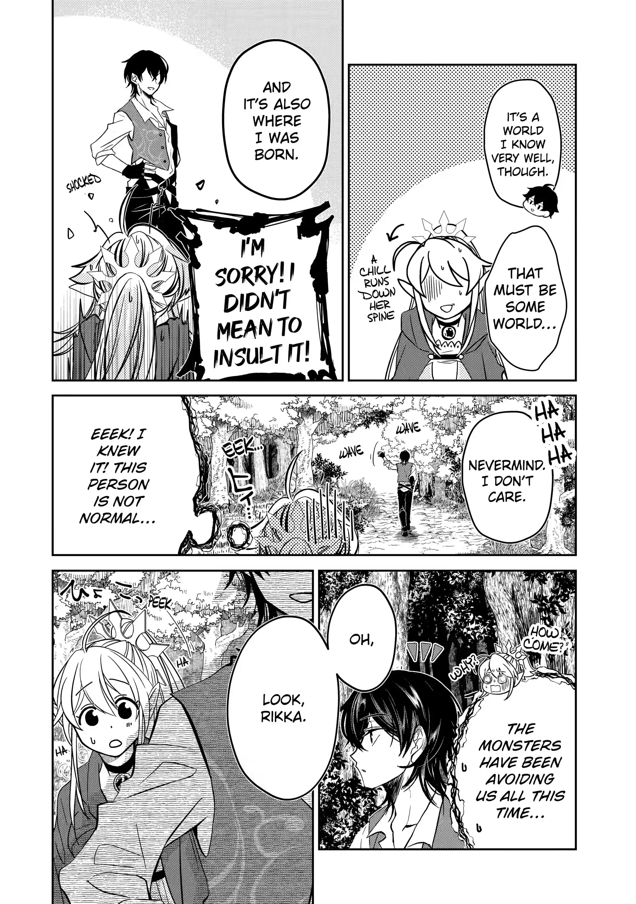 Level 0 no Maou-sama, Isekai de Boukensha wo Hajimemasu Chapter 3.3 - Page 8