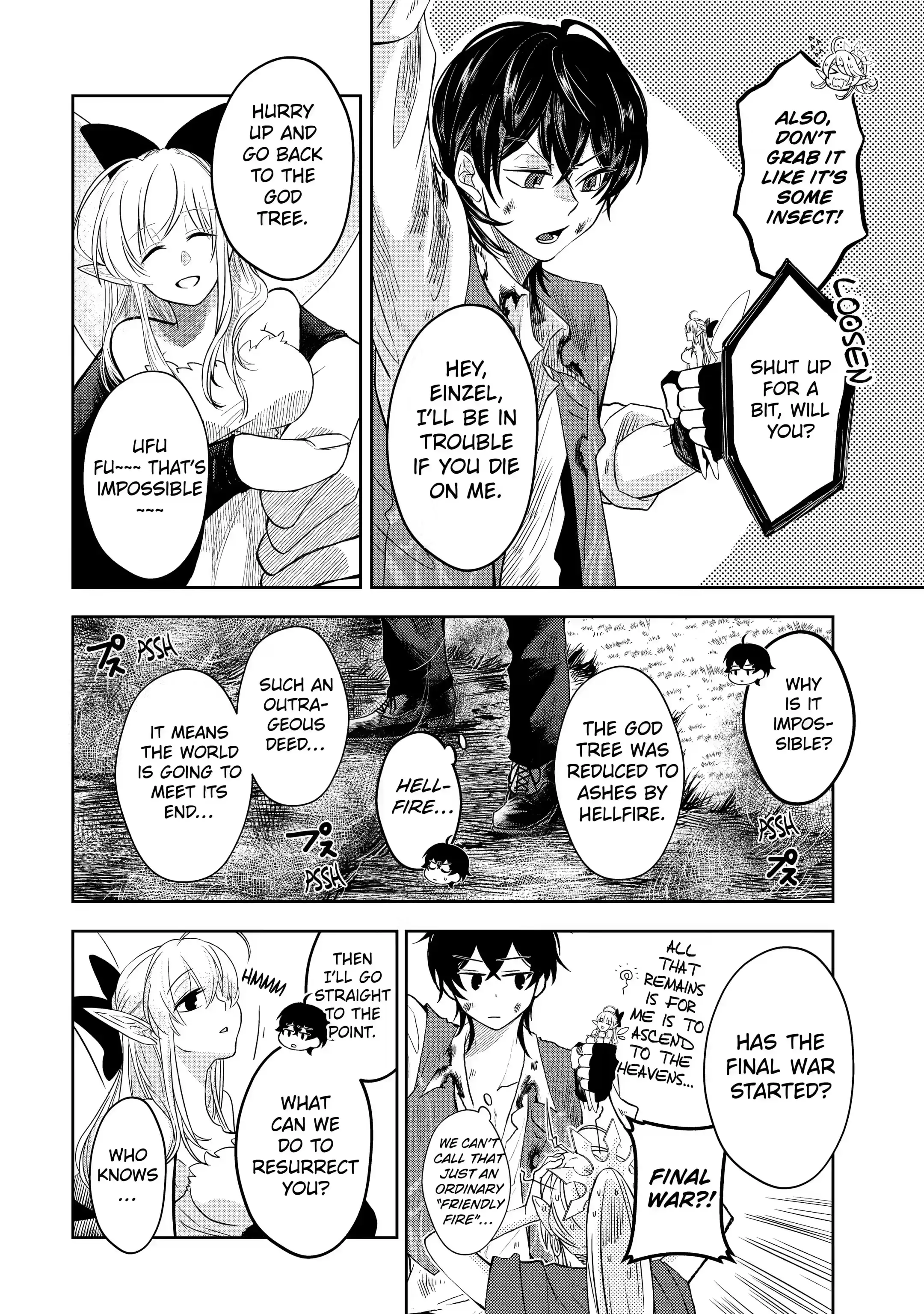 Level 0 no Maou-sama, Isekai de Boukensha wo Hajimemasu Chapter 4.2 - Page 3