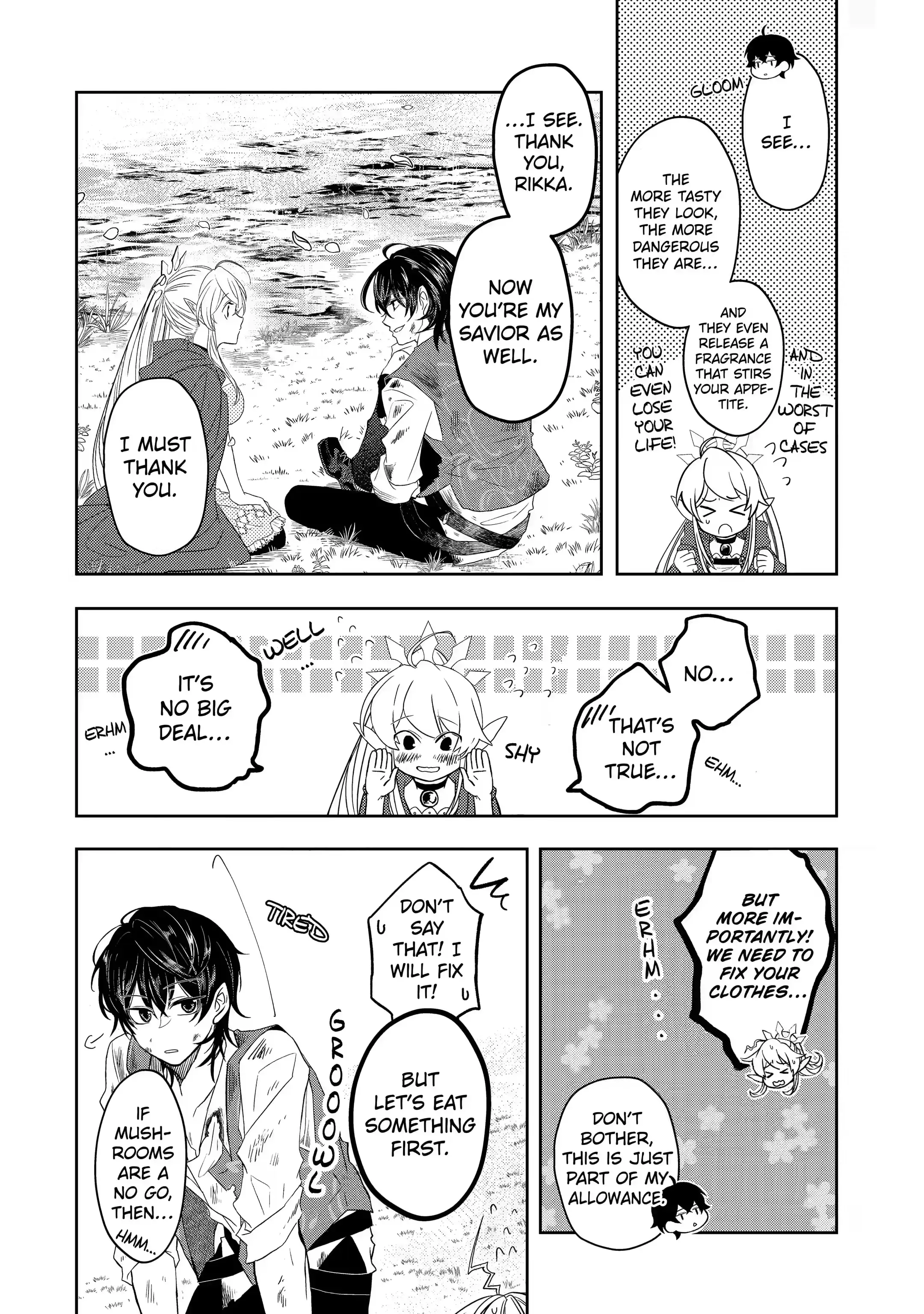 Level 0 no Maou-sama, Isekai de Boukensha wo Hajimemasu Chapter 4.3 - Page 1