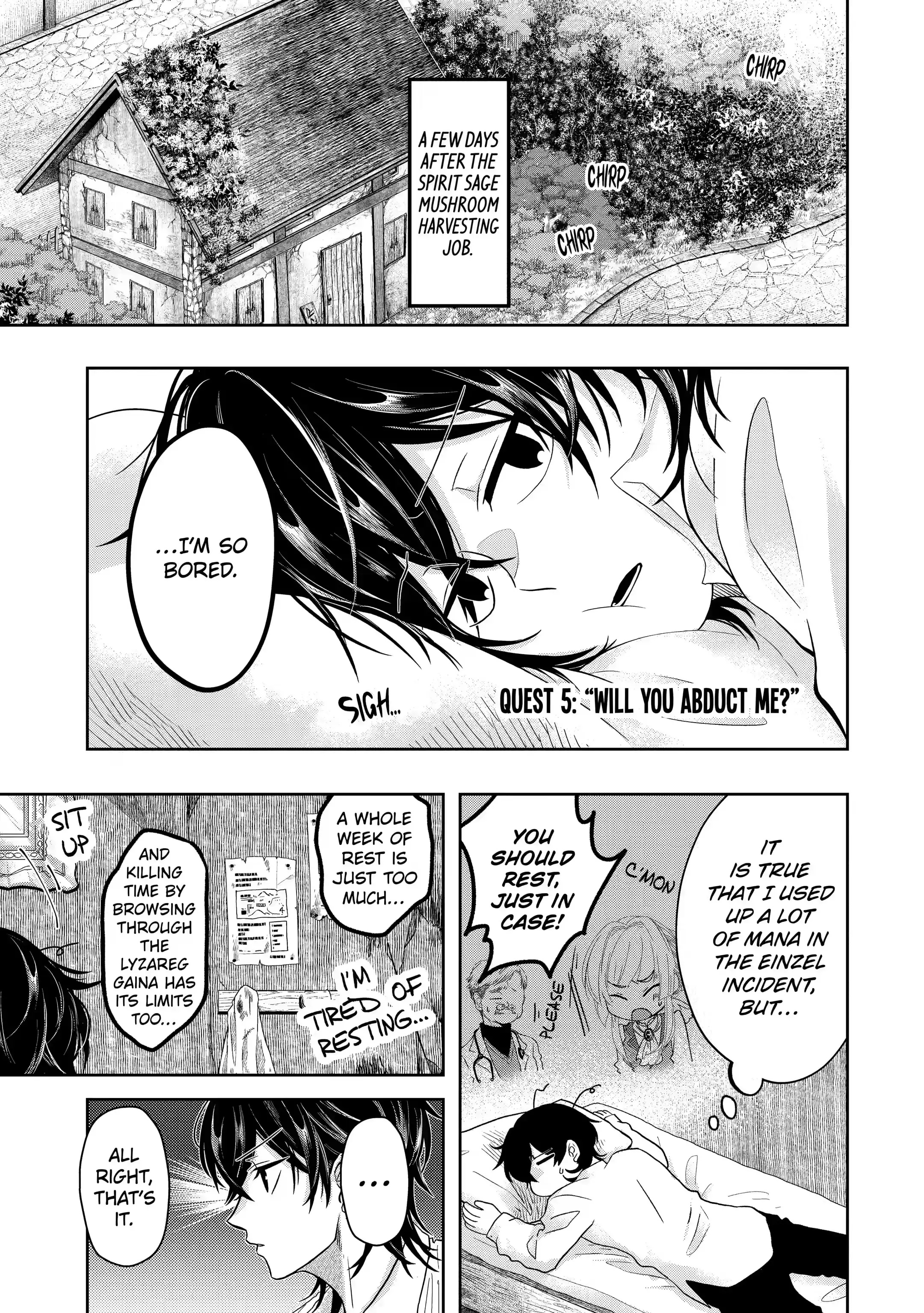 Level 0 no Maou-sama, Isekai de Boukensha wo Hajimemasu Chapter 5.1 - Page 1