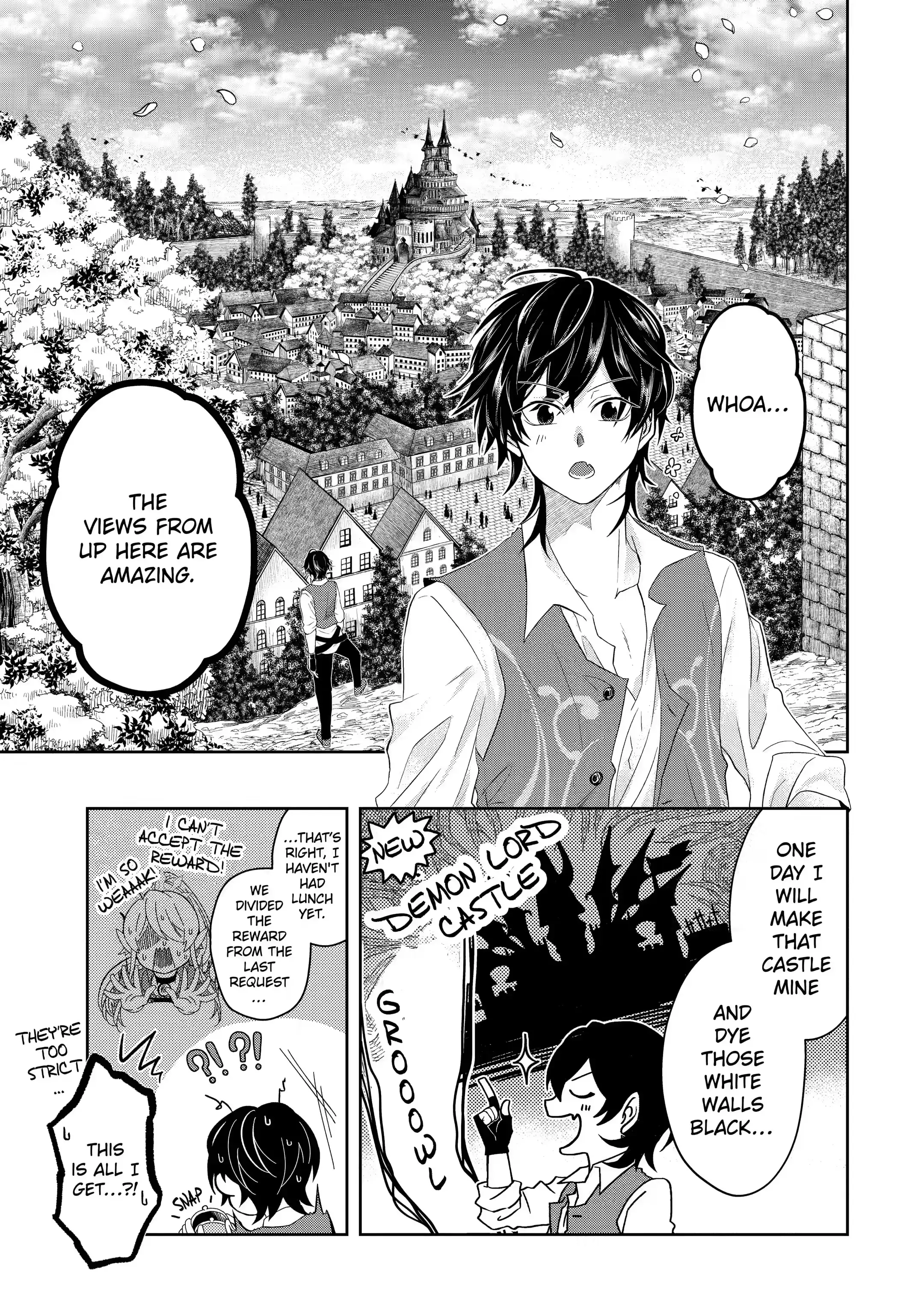Level 0 no Maou-sama, Isekai de Boukensha wo Hajimemasu Chapter 5.1 - Page 3